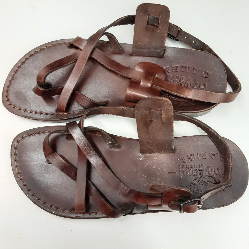 Holy Land Market Camel Brown Sandals Size 41